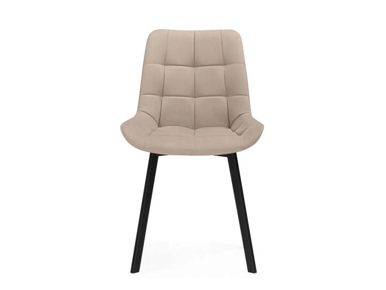Челси П бежевый (zd 210) / черный Стул на металлокаркасе арт. 1324803