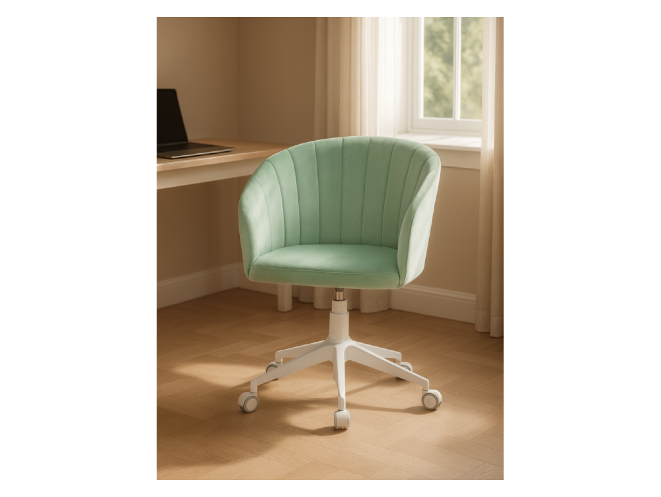 Тибо confetti aquamarine Офисное кресло