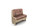 Скамья Лотос 950 / Дуб Сонома / Велюр Коньяк арт. 1149729