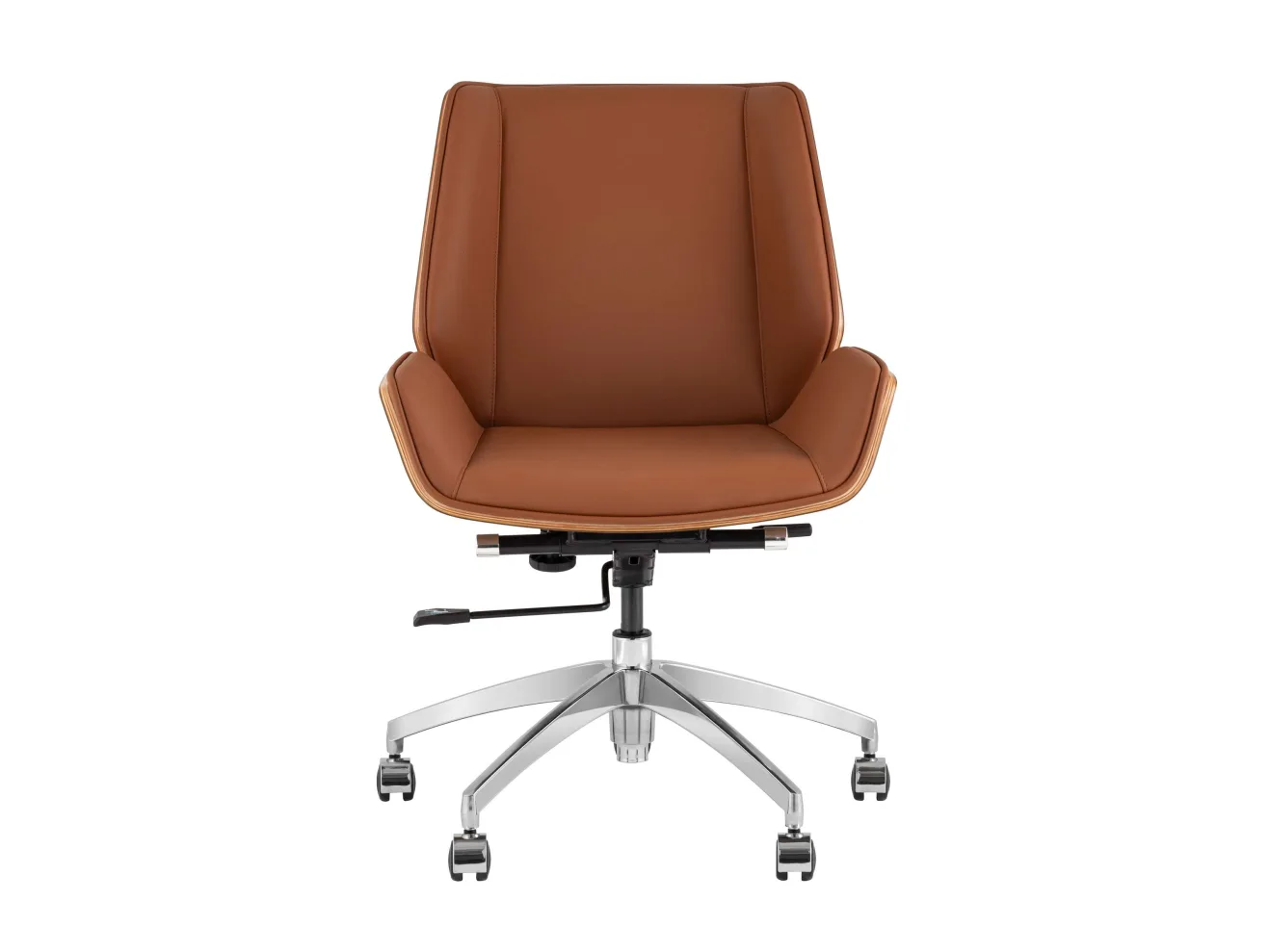 Кресло офисное TopChairs Crown SN, коричневый арт. 1567875