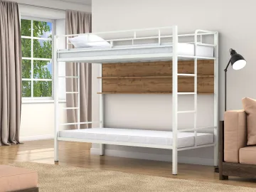 Двухъярусная кровать Валенсия Твист (90х190)