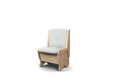 Скамья Лотос 550 дуб/милк