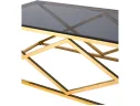 Журнальный стол Stool Group ИНСИГНИЯ 120х60 Cтекло smoke/Cталь золото арт. 1598839