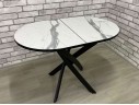 Стол Андромеда 2, Черный муар/Мрамор арт. 689847