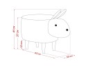Пуф Leset Rabbit COMBI арт. 1358085