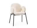 Kalipso white / black Стул на металлокаркасе