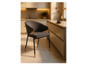 Molton gray / black/ gold Стул на металлокаркасе