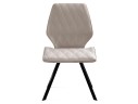 Стул DikLine 243 B03 BEIGE поворотный/ ножки черные