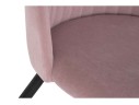 Gabi 1 light purple / black Стул на металлокаркасе