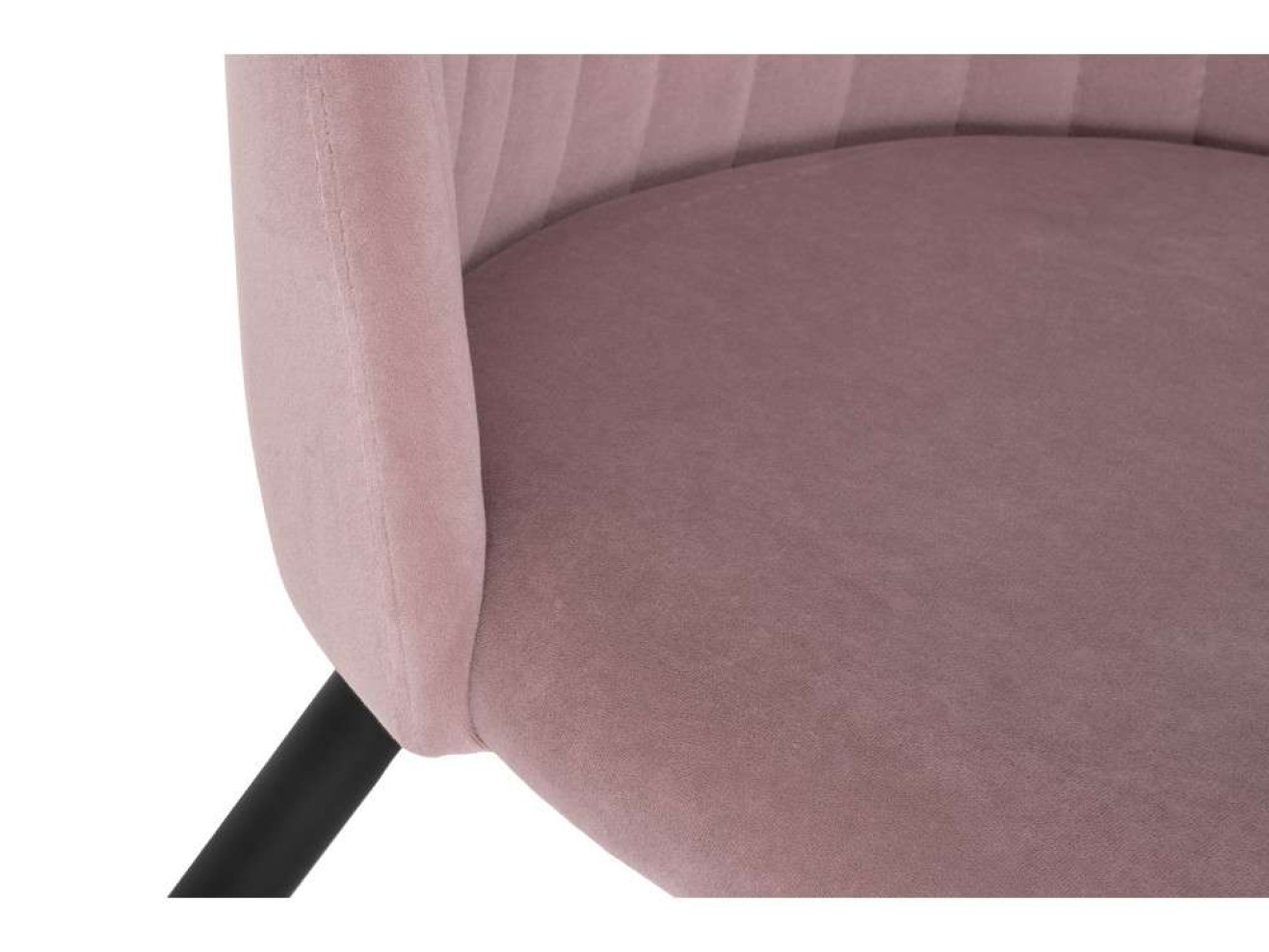 Gabi 1 light purple / black Стул на металлокаркасе