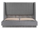 Tulip 160х200 с ПМ метрополитан грей / белая матовая Кровать