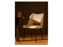 Barton beige / black Стул на металлокаркасе