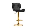 Trio black / gold Барный стул