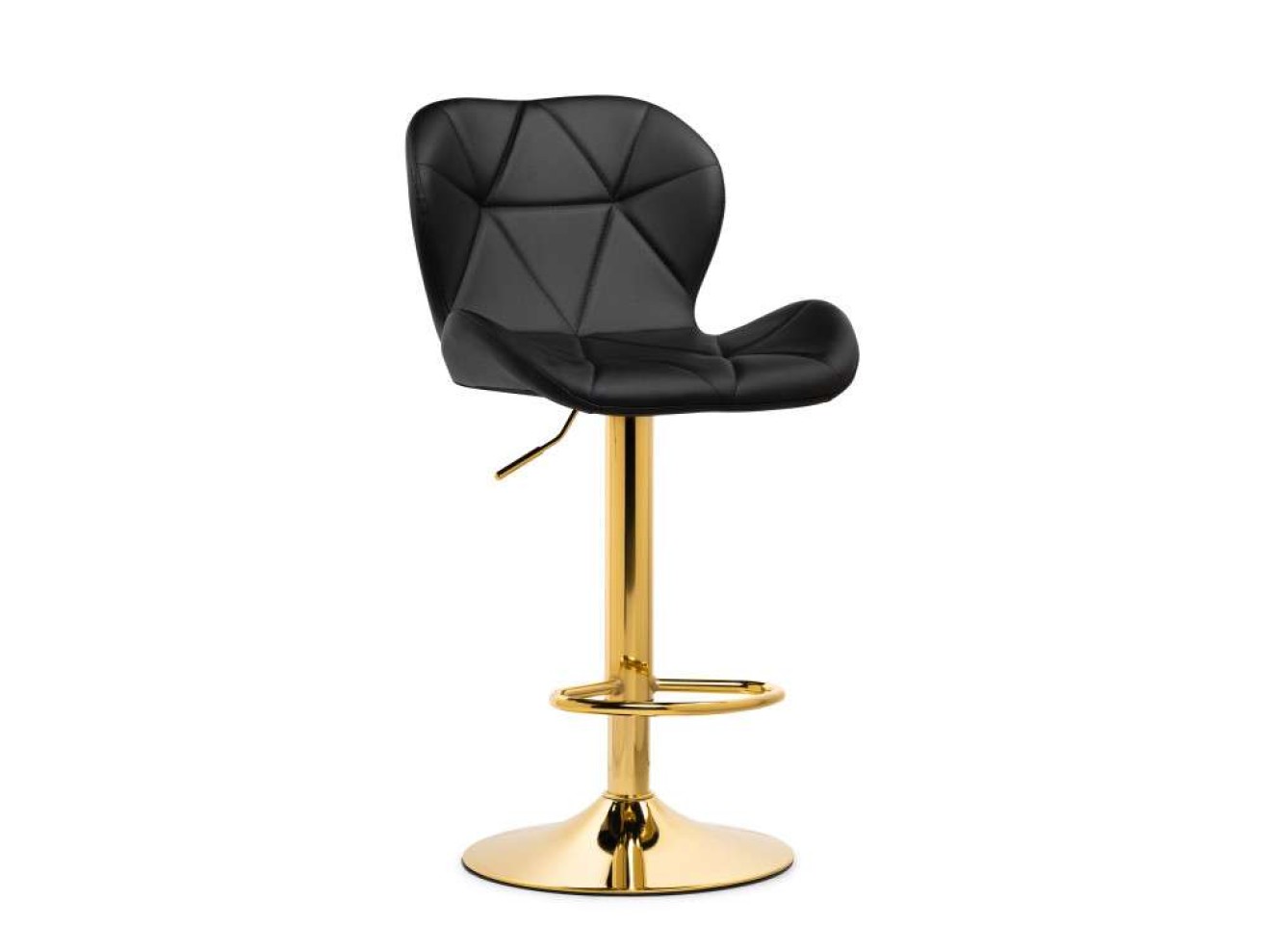 Trio black / gold Барный стул