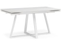 Памелла 140 (200) х 80 белый мрамор alpin white / snow white / белый Керамический стол