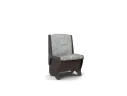 Скамья Лотос 550 / Венге / Велюр Графит арт. 1149683