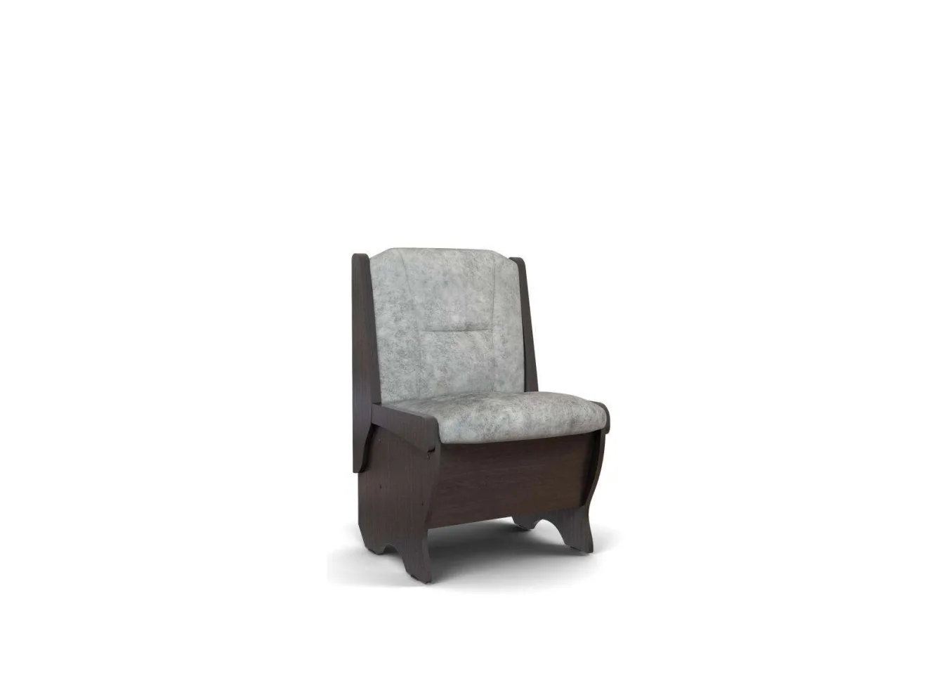 Скамья Лотос 550 / Венге / Велюр Графит арт. 1149683