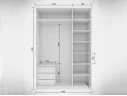 Шкаф Мика 1500 с встроенным комодом арт. Цб-00015166