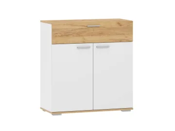 НМ 013.77 Тумба Санти Белый/Дуб крафт золотой