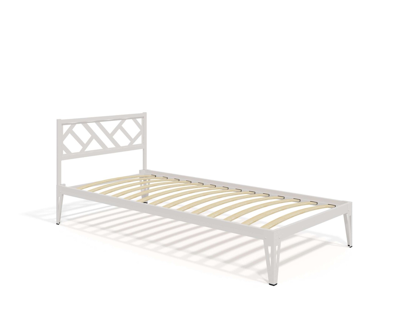 Кровать КМД 47 АЙРИС 900, белый арт. 1532403