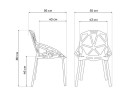 One PC-015 черный Пластиковый стул
