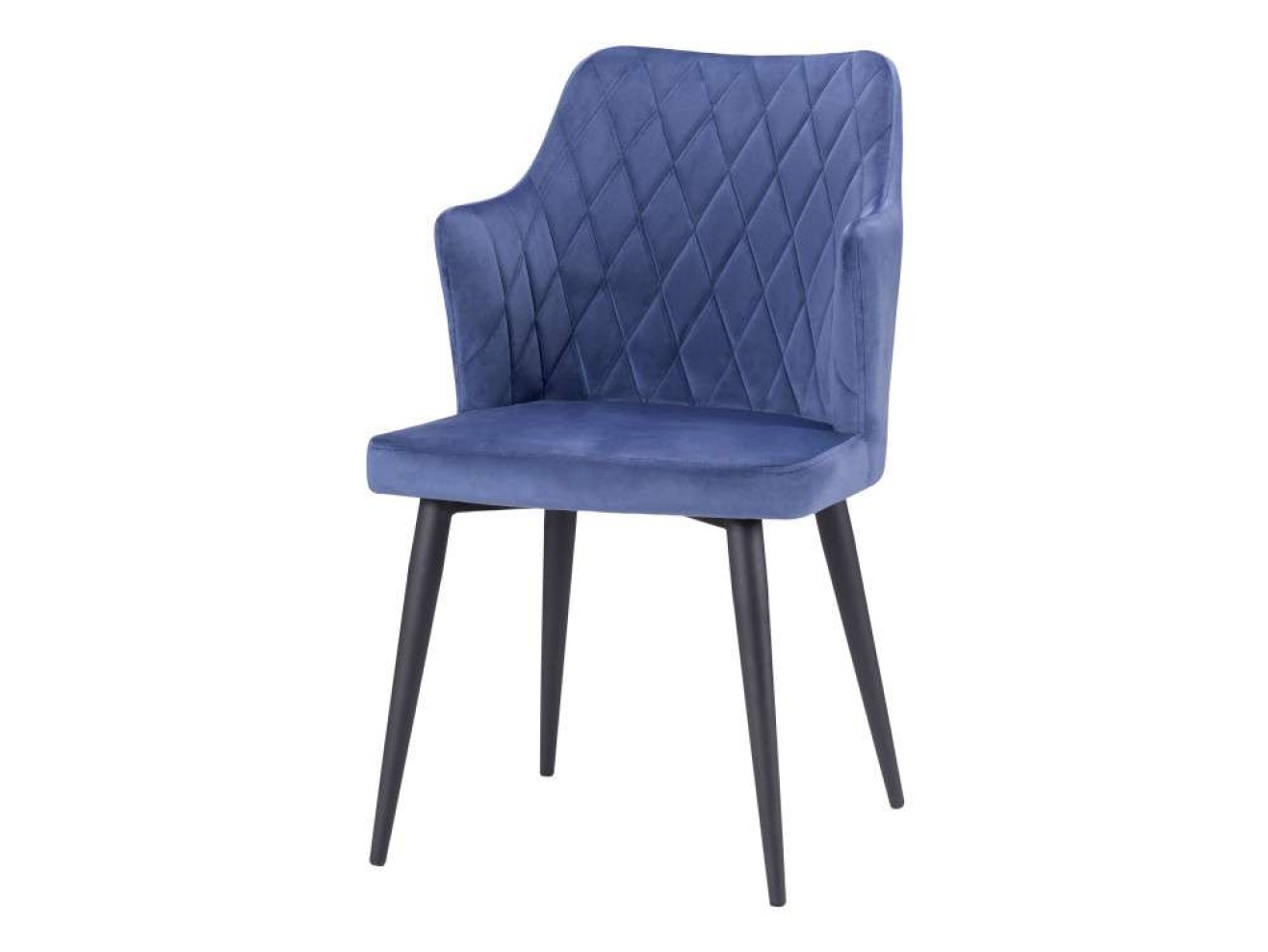 Velen dark blue Стул на металлокаркасе
