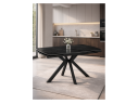 Катчел-2 120(180)x80 matte черный мрамор / черный Керамический стол арт. 1533367