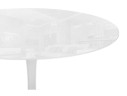 Tulip 90 super white glass Стол стеклянный арт. 1575287