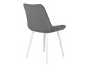 Стул DikLine 206М B22 GREY, ножки белые