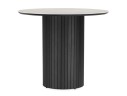 Гравент 90 carmen light grey / черный Керамический стол арт. 1353917