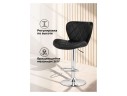 Porch black / chrome Барный стул
