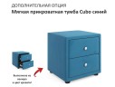 Мягкая кровать Milena 1200 синяя с ортопедическим основанием арт. 1076973