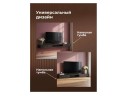 Делора 2,0 м файерстоун / черный ТВ-тумба