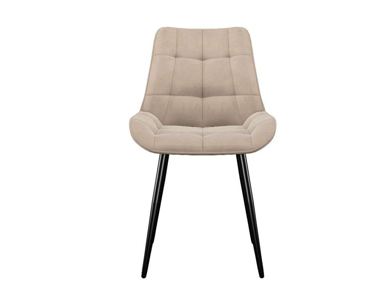 Стул DikLine 226 поворотный B03 BEIGE, ножки черные
