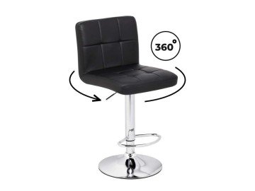 Paskal black / chrome Барный стул