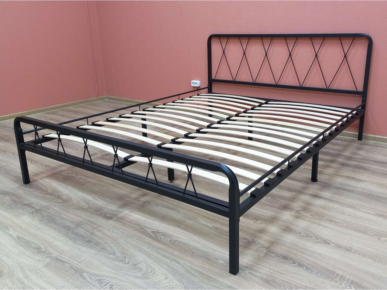 Кровать КМД 18 КЛЭР 160черный арт. 891479