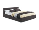 Мягкая кровать Skandi 1600 шоколад с подъемным механизмом