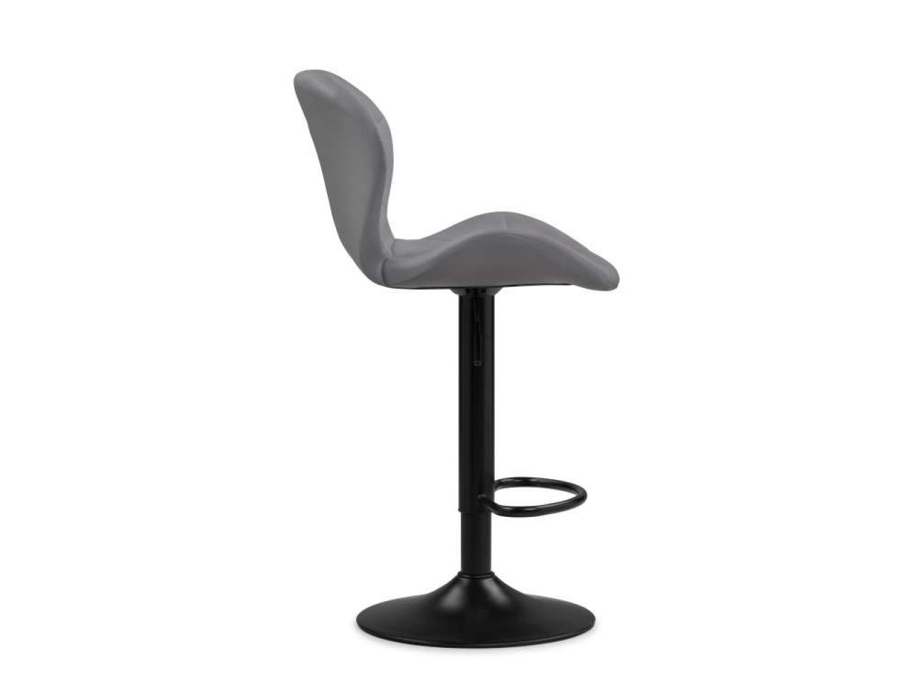 Trio light gray / black Барный стул арт. 1350189