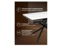 Мэриан 120(180)х80 snow alpin white / черный Керамический стол арт. 1323325