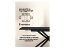 Мэриан 120(180)х80 shakespeare black / черный Керамический стол арт. 1347489