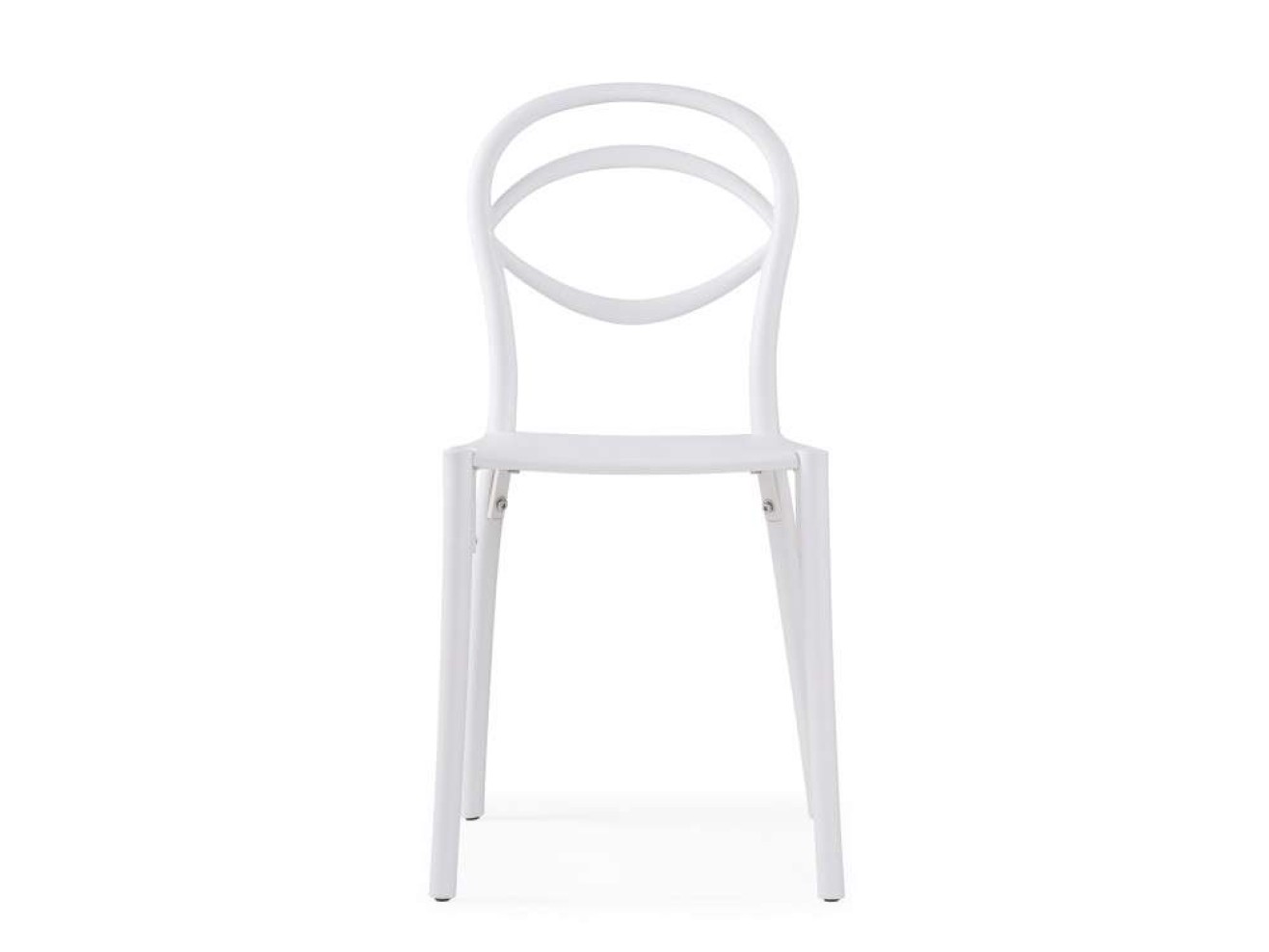 Simple white Пластиковый стул арт. 1575601
