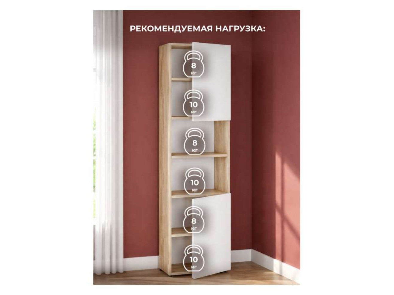 Алетра дуб крафт серый / глянец белый комплектация 2 Готовая гостиная