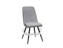 Стул DikLine 324 поворотный B22 GREY, ножки черные