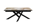 Стол DikLine EKX160, Керамика PANDORA глянец, опоры черные (2 уп.) арт. 1562075