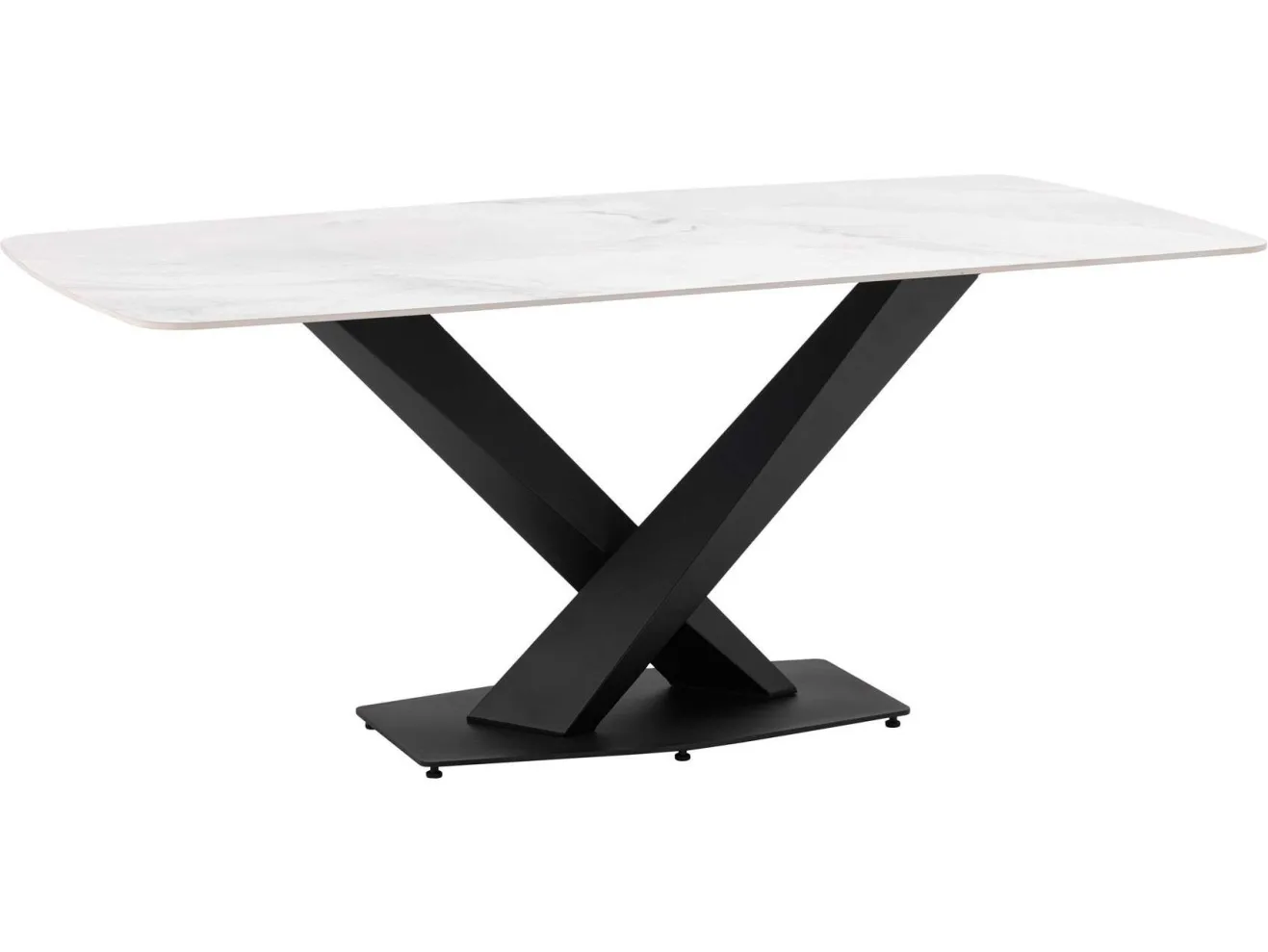 Стол обеденный STOOL GROUP Belle 180х90 белый мрамор арт. 1567867