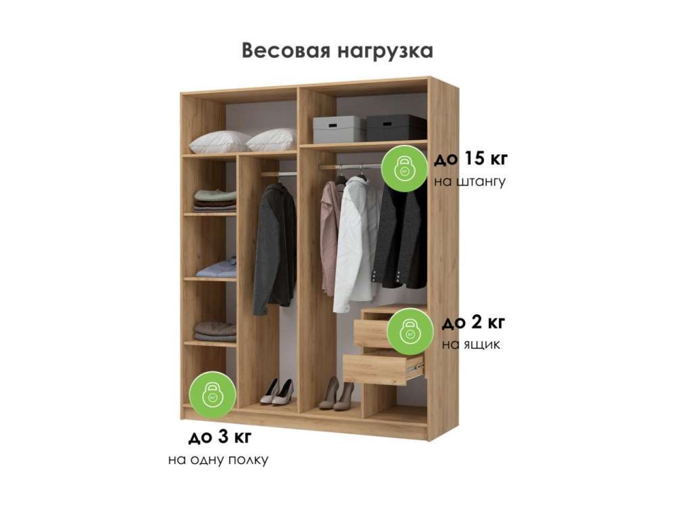 Широн 1600 графит серый / дуб крафт золото Шкаф