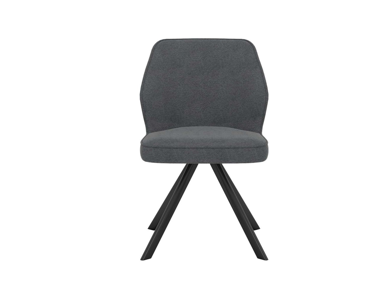 Стул DikLine 233 поворотный NS13 GRAPHITE, ножки черные