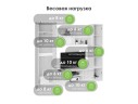 Бертелена дуб крафт серый / серый графит Готовая гостиная