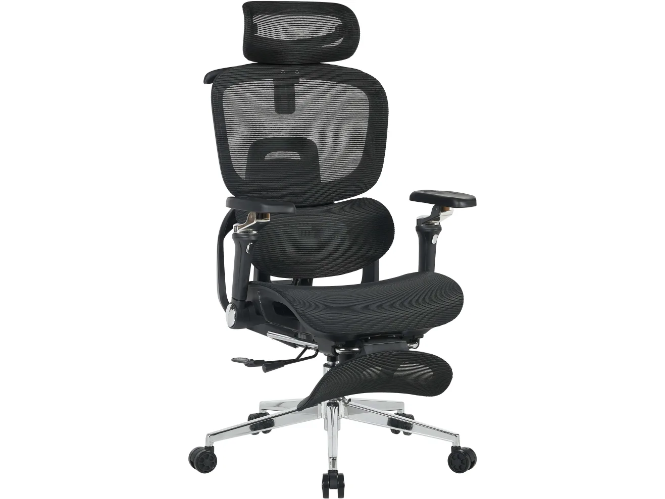 Кресло офисное STOOL GROUP TopChairs Prodigy с оттоманкой Черный арт. 1568393