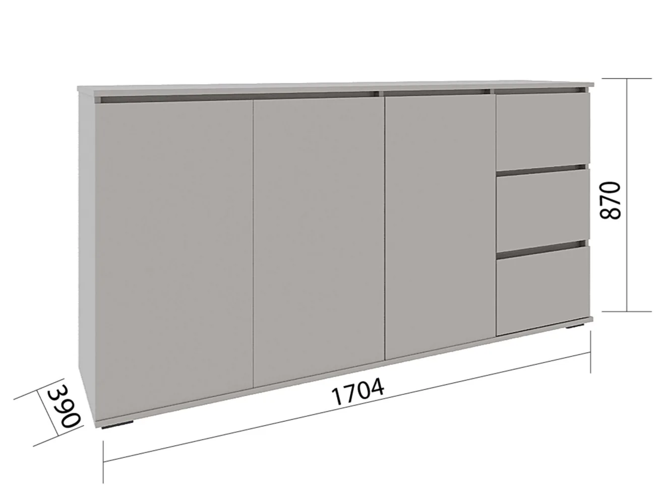 Комод Сура 1704 арт. Цб-00026784